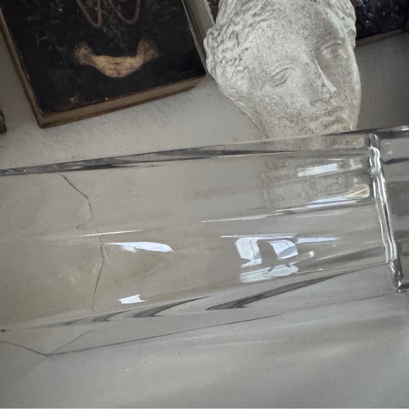 Vintage Tiffany‎ & Co. Hexagon Crystal Vase - Picture 5 of 13